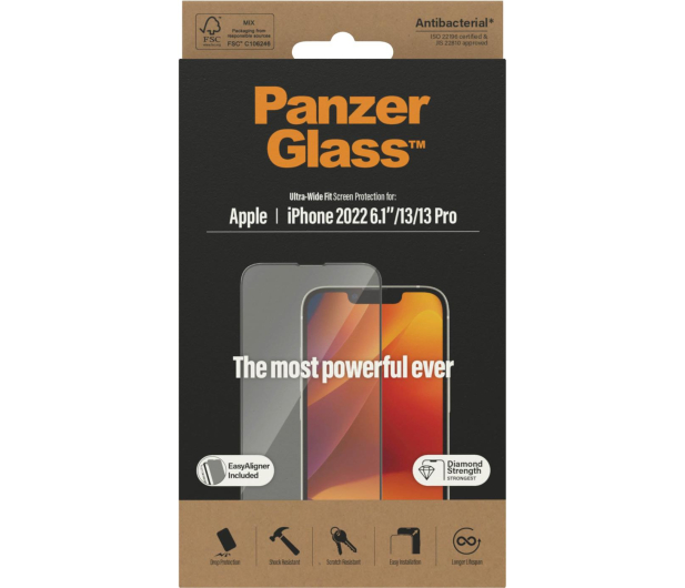 PanzerGlass Ultra-Wide Fit do iPhone 14/13/13 Pro - 1071385 - zdjęcie 3