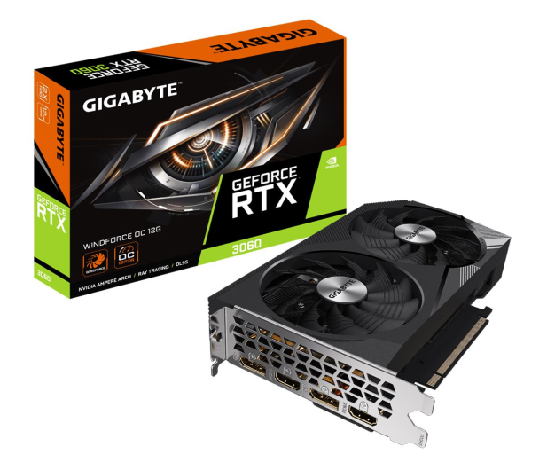 Gigabyte GeForce RTX 3060 WINDFORCE OC 12GB GDDR6 - 1072799 - zdjęcie
