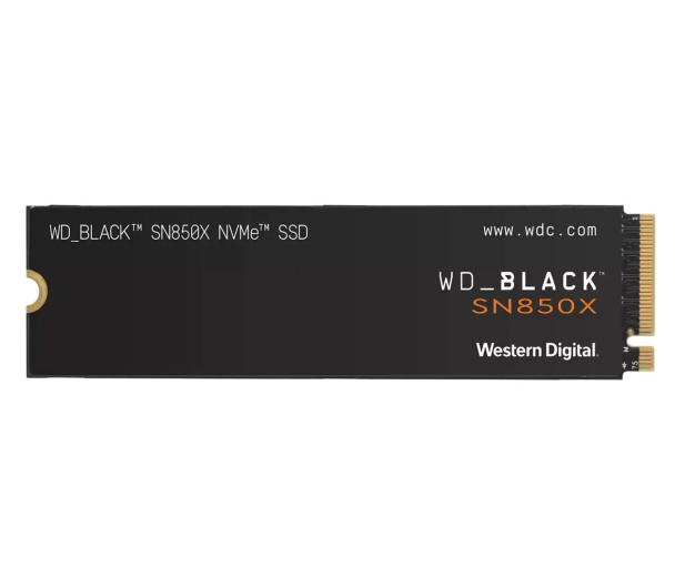 WD 1TB M.2 PCIe Gen4 NVMe Black SN850X - 1073277 - zdjęcie
