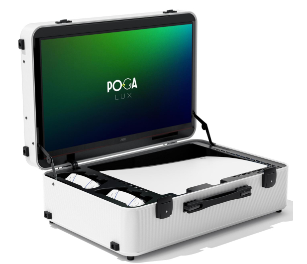 PoGa Mobilna walizka POGA LUX White PS 5 z monitorem - 1074186 - zdjęcie 2