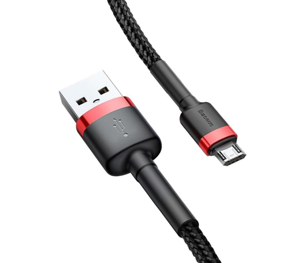 Baseus Kabel USB-A - microUSB 3m (w oplocie) - 1066973 - zdjęcie 3