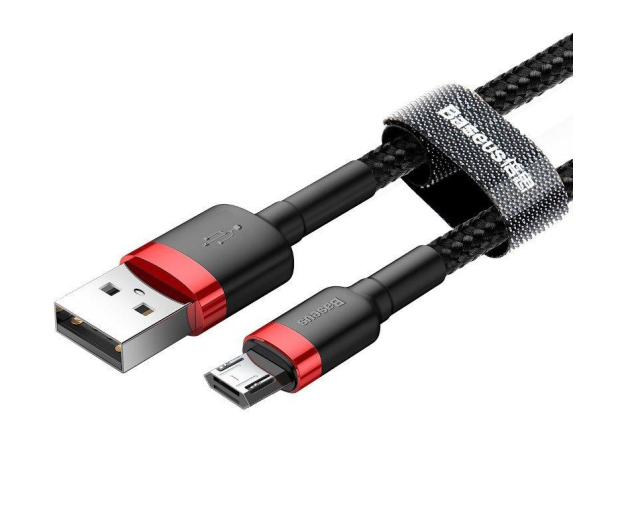 Baseus Kabel USB-A - microUSB 3m (w oplocie) - 1066973 - zdjęcie 2