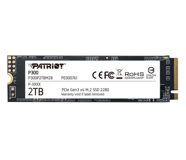 Patriot 2TB M.2 PCIe NVMe P300 - 1067721 - zdjęcie