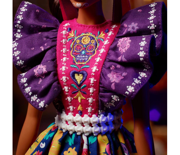 Barbie Signature Dia de Muertos Barbie Lalka kolekcjonerska 2022 - 1051956 - zdjęcie 8