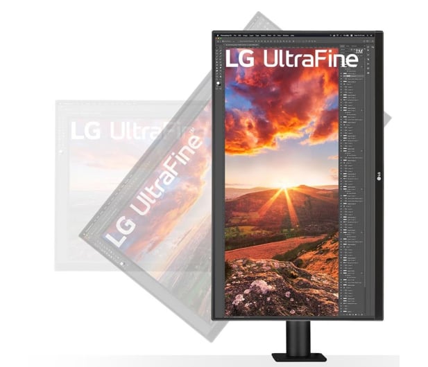 LG UltraFine 27UN880-B Ergo 4K HDR - 643514 - zdjęcie 3