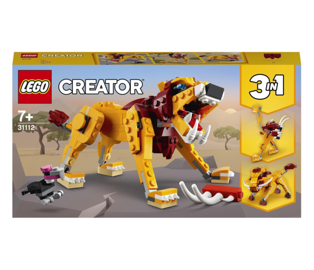 LEGO Creator 31112 Dziki lew - 1015564 - zdjęcie
