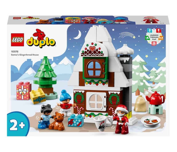 LEGO DUPLO 10976 Piernikowy domek Świętego Mikołaja - 1065510 - zdjęcie