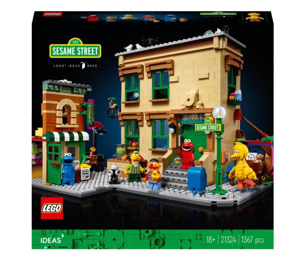LEGO IDEAS 21324 Ulica Sezamkowa - 1012672 - zdjęcie 1