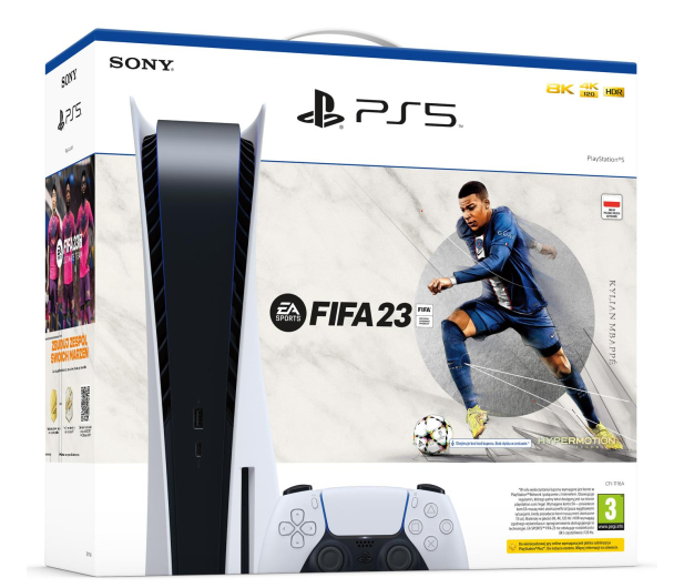 Sony PlayStation 5 + FIFA 23 + Ratchet & Clank Rift Apart - 1078038 - zdjęcie 2