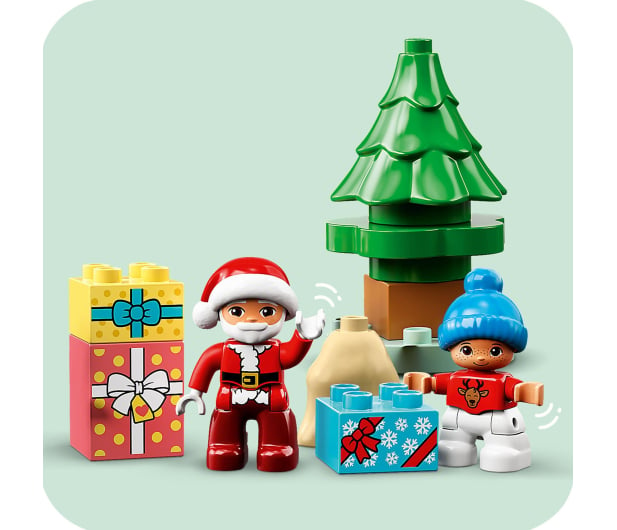 LEGO DUPLO 10976 Piernikowy domek Świętego Mikołaja - 1065510 - zdjęcie 5