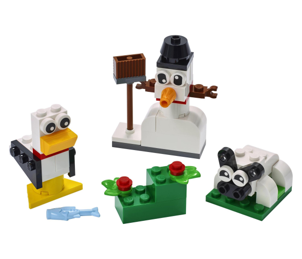 LEGO Classic 11012 Kreatywne białe klocki - 1030105 - zdjęcie 3