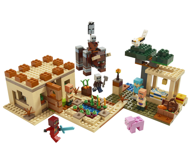 LEGO Minecraft 21160 Najazd złosadników - 532533 - zdjęcie 9