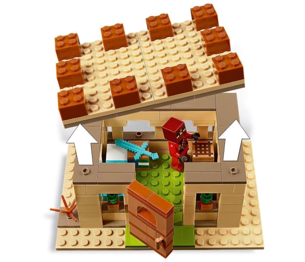 LEGO Minecraft 21160 Najazd złosadników - 532533 - zdjęcie 3