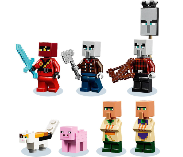 LEGO Minecraft 21160 Najazd złosadników - 532533 - zdjęcie 5