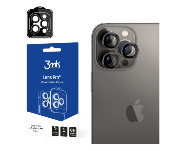3mk Lens Protection Pro do iPhone 14 Pro/14 Pro Max graphite - 1067666 - zdjęcie