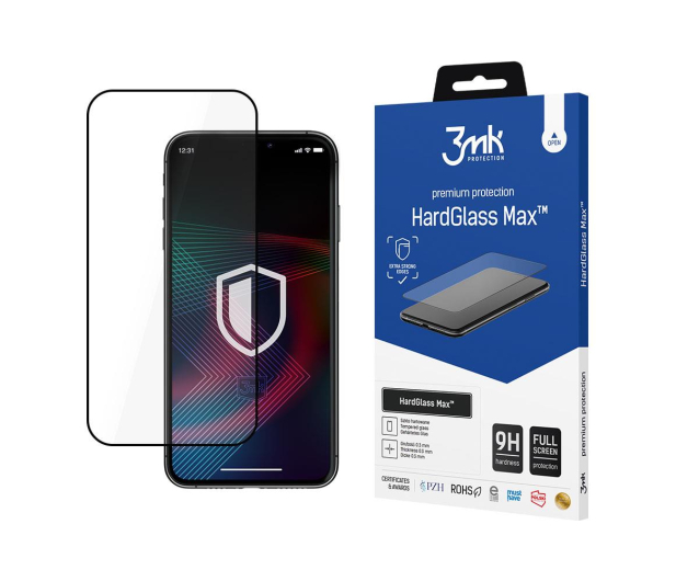 3mk HardGlass MAX do iPhone 14 Pro Max - 1067662 - zdjęcie
