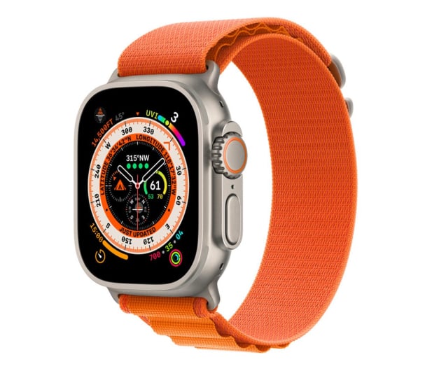 Apple Watch Ultra Titanium/Orange Alpine Loop L LTE - 1071578 - zdjęcie