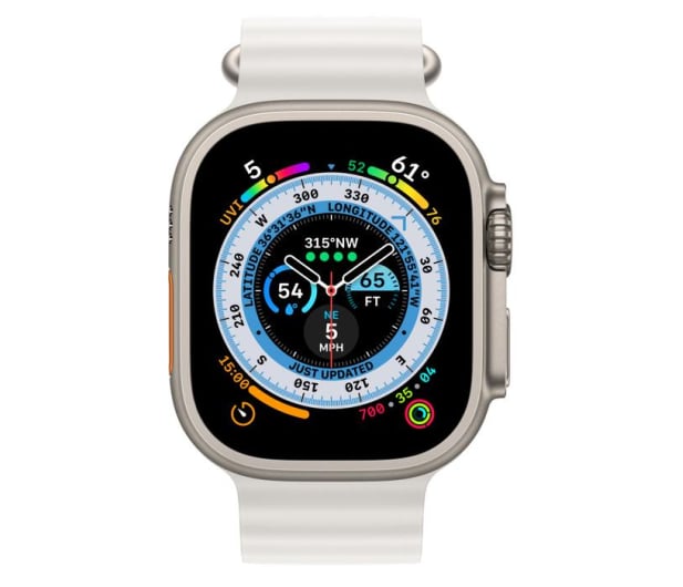 Apple Watch Ultra Titanium/White Ocean Band LTE - 1070884 - zdjęcie 2