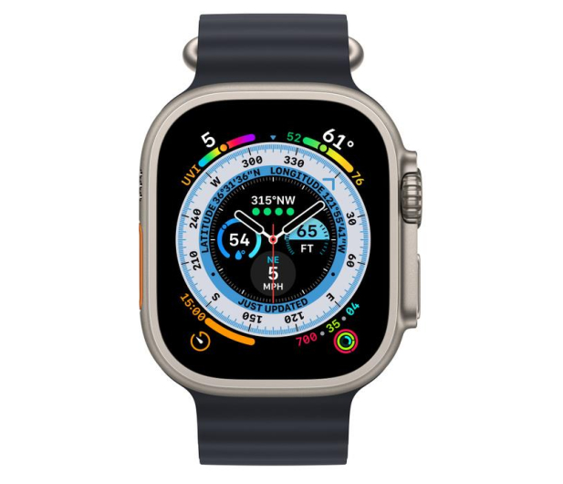 Apple Watch Ultra Titanium/Midnight Ocean Band LTE - 1070883 - zdjęcie 3