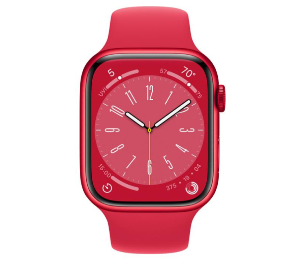 Apple Watch 8 45/(PRODUCT)RED Aluminum/RED Sport GPS - 1071044 - zdjęcie 2