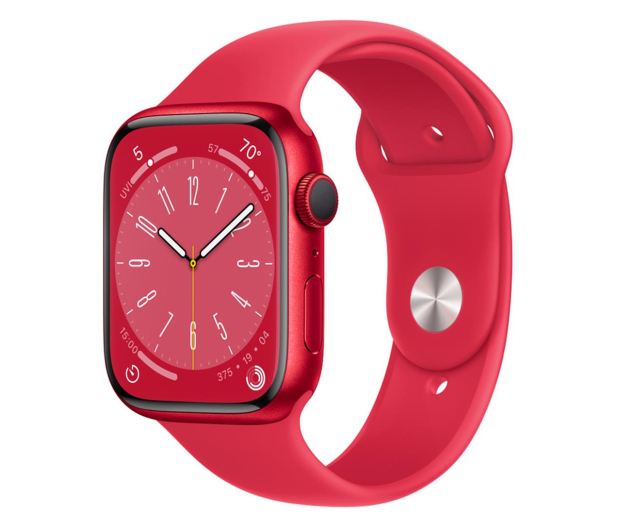 Apple Watch 8 45/(PRODUCT)RED Aluminum/RED Sport GPS - 1071044 - zdjęcie
