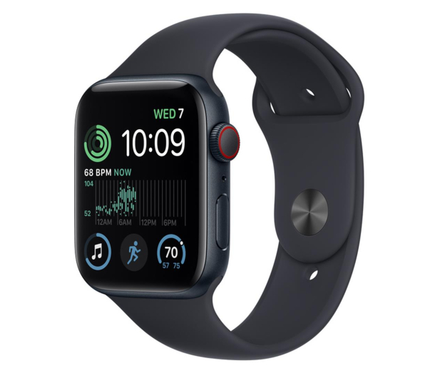 Apple Watch SE 2 44/Midnight Aluminum/Midnight Sport LTE - 1071026 - zdjęcie