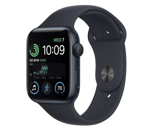 Apple Watch SE 2 44/Midnight Aluminum/Midnight Sport GPS - 1071040 - zdjęcie