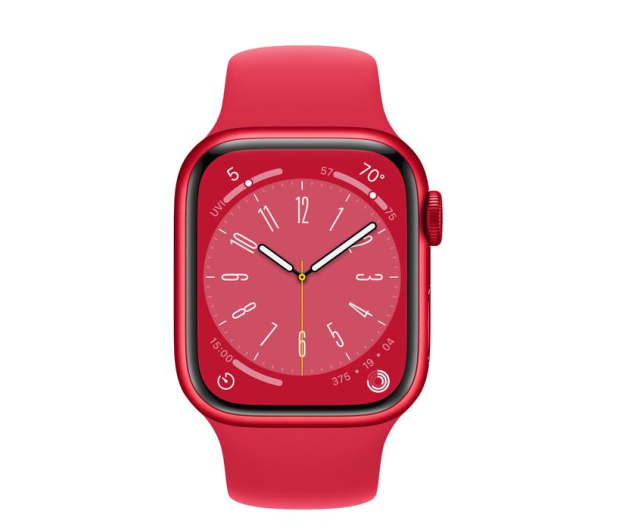 Apple Watch 8 41/(PRODUCT)RED Aluminum/RED Sport GPS - 1071047 - zdjęcie 2