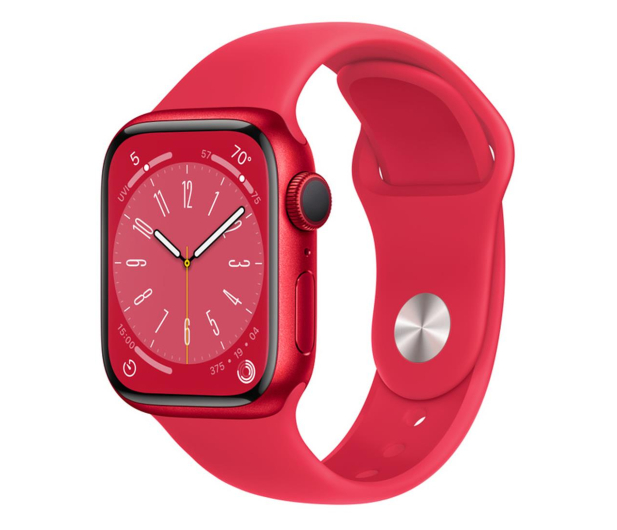 Apple Watch 8 41/(PRODUCT)RED Aluminum/RED Sport GPS - 1071047 - zdjęcie