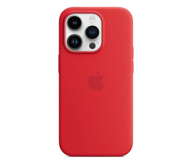 Apple Silikonowe etui z MagSafe iPhone 14 Pro Max (PRODUCT)RED - 1071023 - zdjęcie