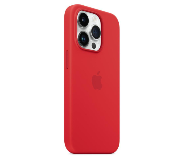 Apple Silikonowe etui z MagSafe iPhone 14 Pro Max (PRODUCT)RED - 1071023 - zdjęcie 2