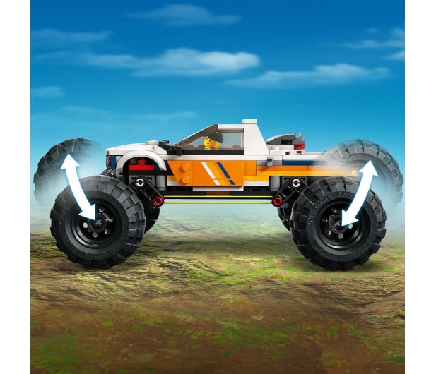 LEGO City 60387 Przygody samochodem terenowym z napędem 4x4 - 1091244 - zdjęcie 9