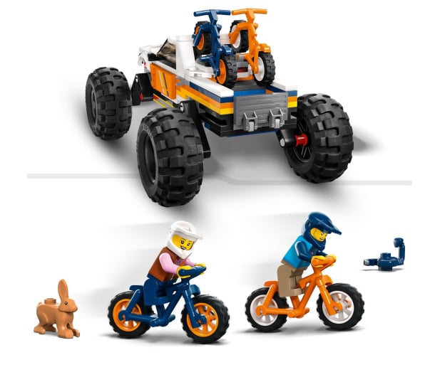 LEGO City 60387 Przygody samochodem terenowym z napędem 4x4 - 1091244 - zdjęcie 6