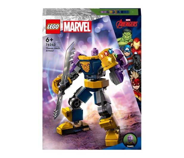 LEGO Super Heroes 76242 Mechaniczna zbroja Thanosa - 1091294 - zdjęcie