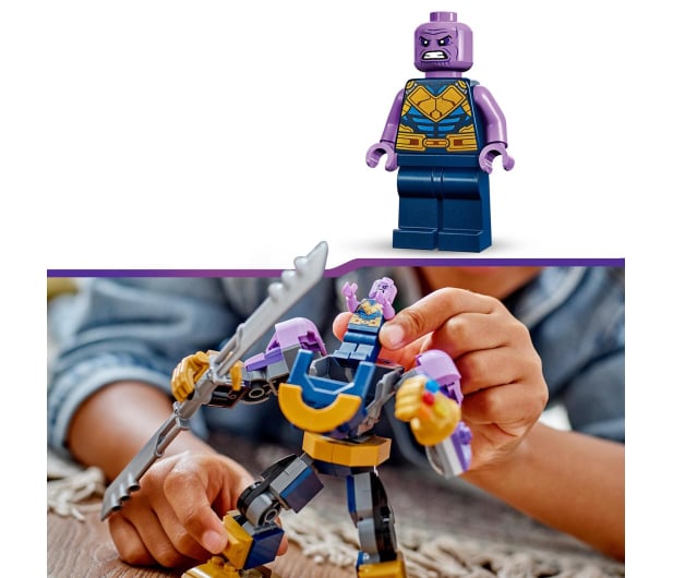 LEGO Super Heroes 76242 Mechaniczna zbroja Thanosa - 1091294 - zdjęcie 6