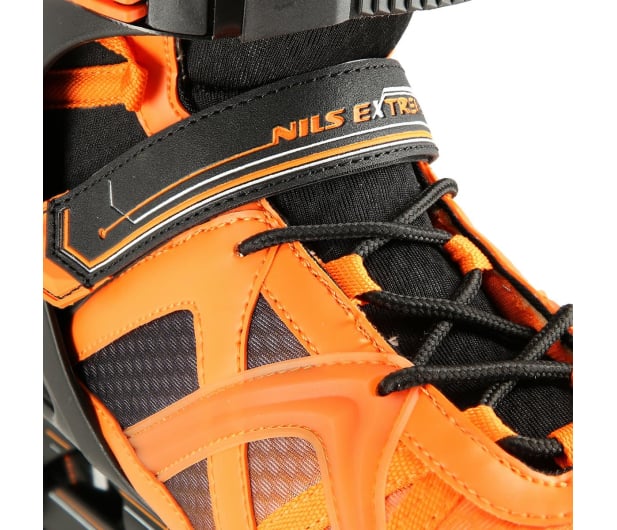 Nils Extreme Łyżworolki NA14112 rozm. 45 Czarno-pomarańczowe - 1108007 - zdjęcie 8