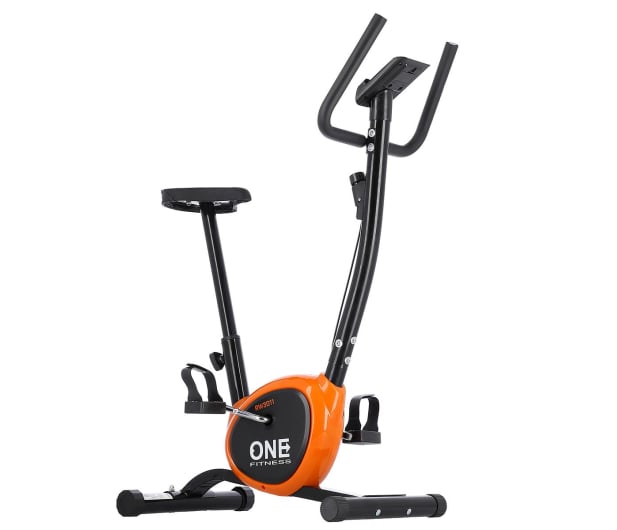 One Fitness Rower Mechaniczny RW3011 Black-Orange - 1108577 - zdjęcie 4
