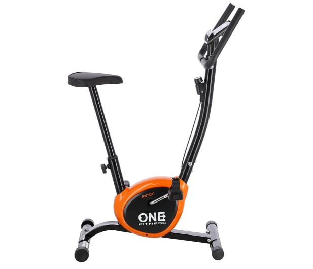 One Fitness Rower Mechaniczny RW3011 Black-Orange - 1108577 - zdjęcie 5