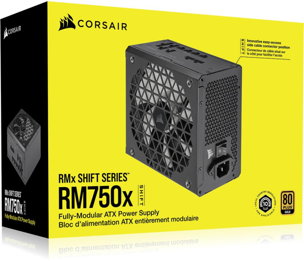 Corsair RMx Shift 750W 80 Plus Gold ATX 3.0 - 1108931 - zdjęcie 10