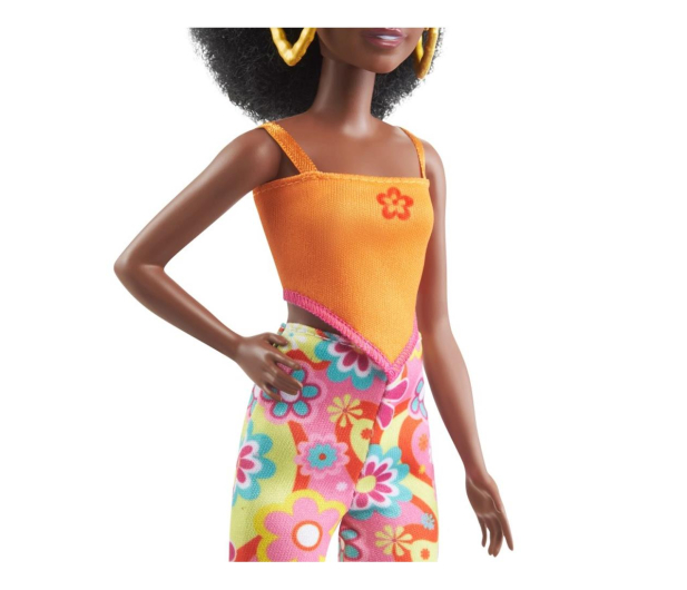Barbie Fashionistas Lalka Strój retro w kwiaty - 1107824 - zdjęcie 3