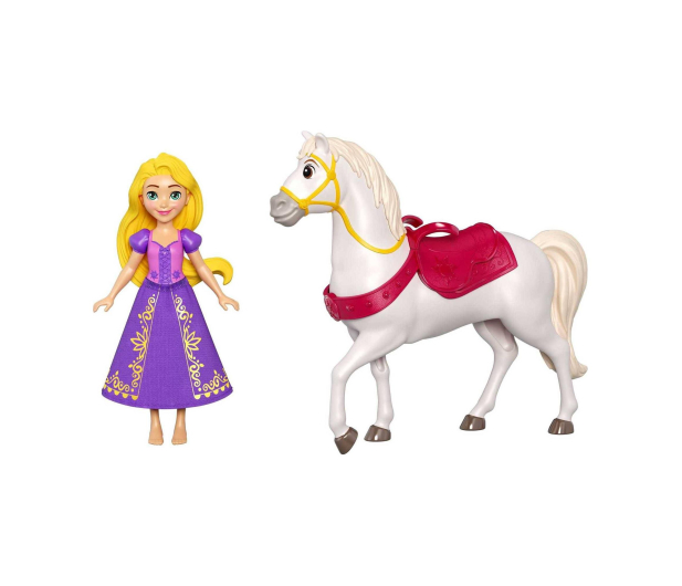 Mattel Disney Princess Mała lalka Roszpunka i Maksimus - 1108611 - zdjęcie 2