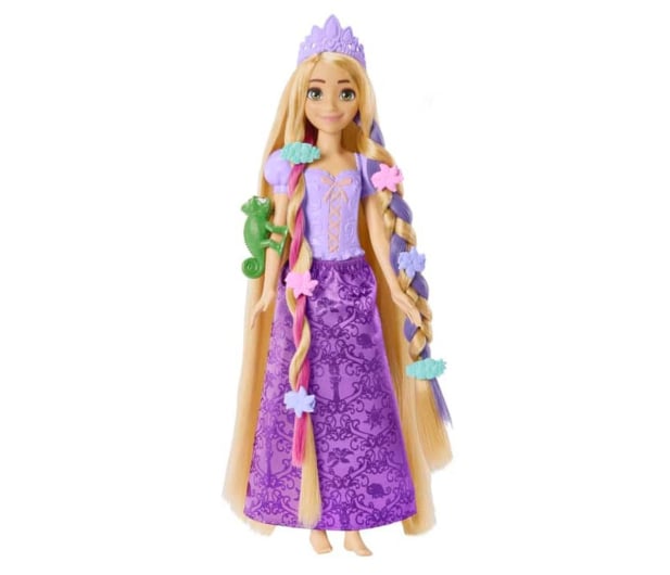 Mattel Disney Princess Roszpunka Bajkowe włosy Lalka z funkcją - 1102646 - zdjęcie 4
