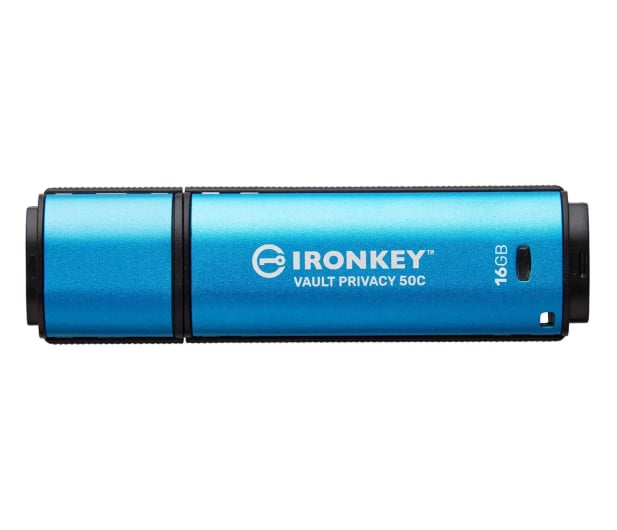 Kingston 16GB IronKey Vault Privacy 50C AES-256 FIPS 197 USB-C - 1108851 - zdjęcie