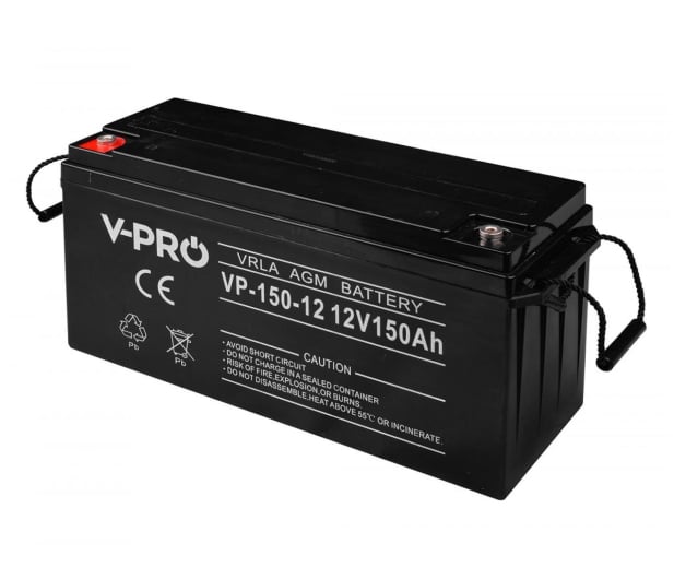 VOLT Akumulator AGM VPRO 12V 150 Ah - 1107904 - zdjęcie