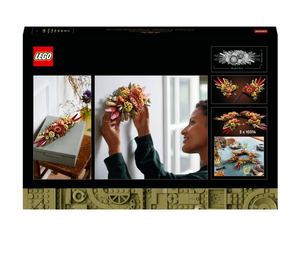 LEGO Icons 10314 Stroik z suszonych kwiatów - 1091353 - zdjęcie 10
