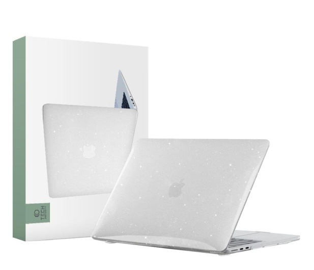 Tech-Protect SmartShell MacBook Air 13 M2/M3 2022-2024 glitter clear - 1111079 - zdjęcie 2