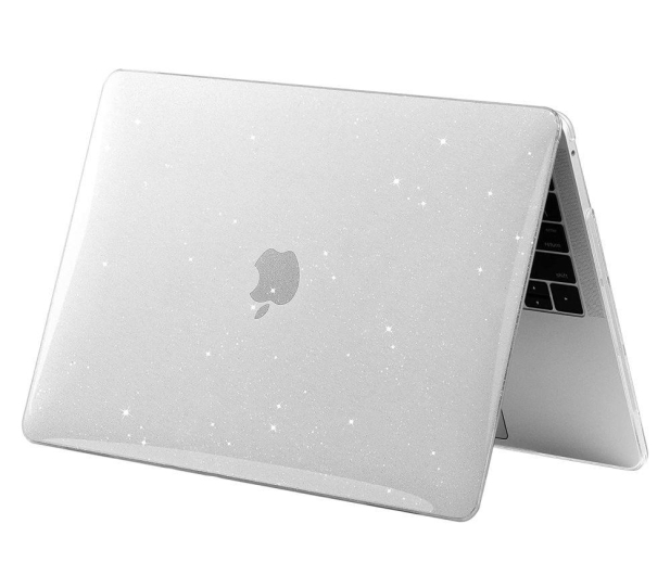 Tech-Protect SmartShell MacBook Air 13 M2/M3 2022-2024 glitter clear - 1111079 - zdjęcie 3