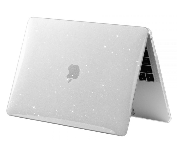 Tech-Protect SmartShell MacBook Air 13 2018-2020 glitter clear - 1111070 - zdjęcie 3