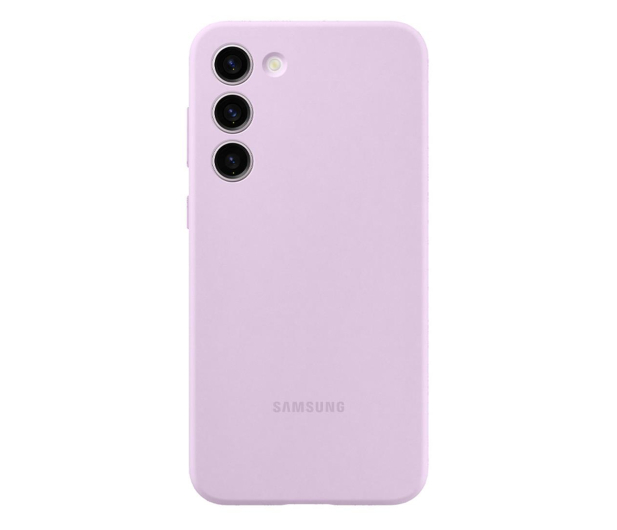 Samsung Silicone Case do Galaxy S23+ lawendowe - 1110039 - zdjęcie