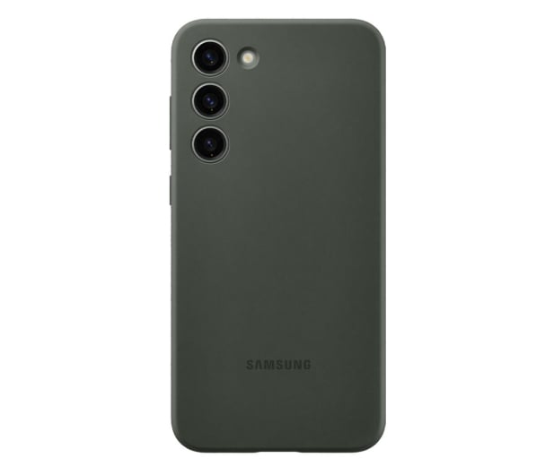 Samsung Silicone Case do Galaxy S23+ zielone - 1110046 - zdjęcie